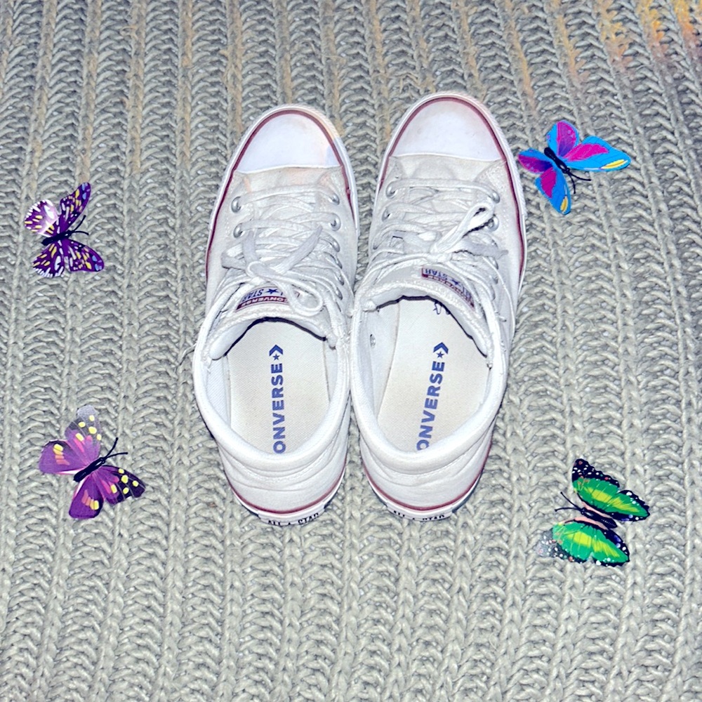 CONVERSE ALL STAR size 10 white